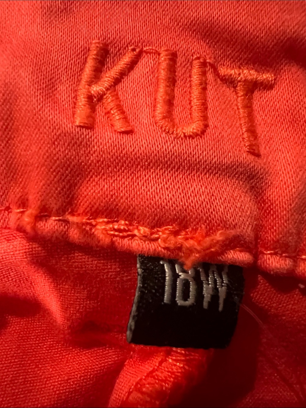 Kut from the Kloth Coral Chino Pants - Picture 3 of 4